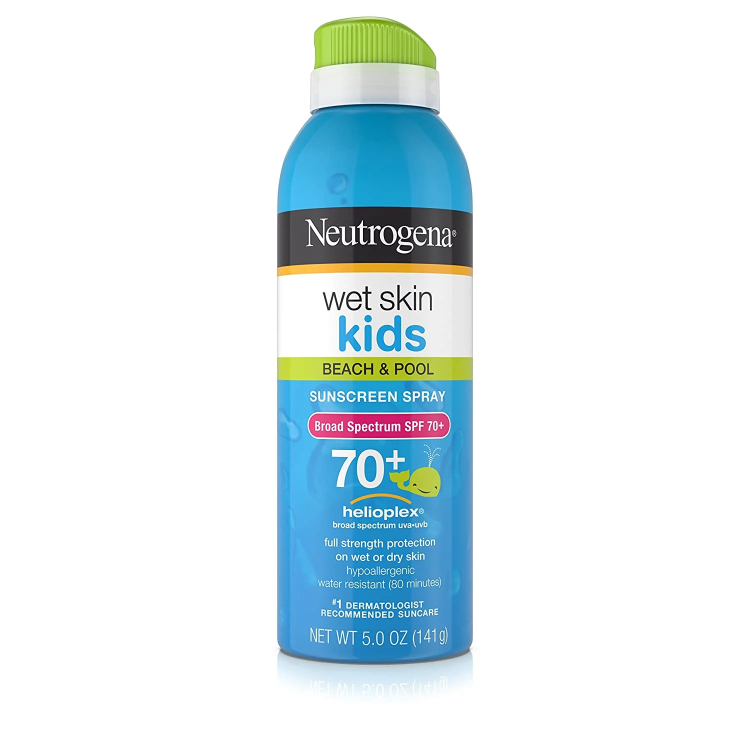 Neutrogena Wet Skin Kids Sunscreen Spray Mist, Water-Resistant and Oil-Free,