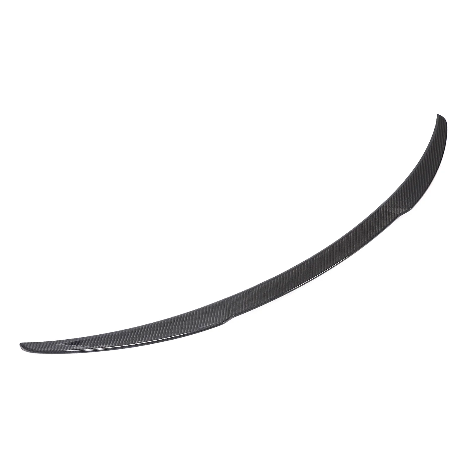 Ikon Motorsports Rear Trunk Spoiler Compatible with 20-23 Tesla Model Y IKON Style Dry Carbon Fiber Tail Wing