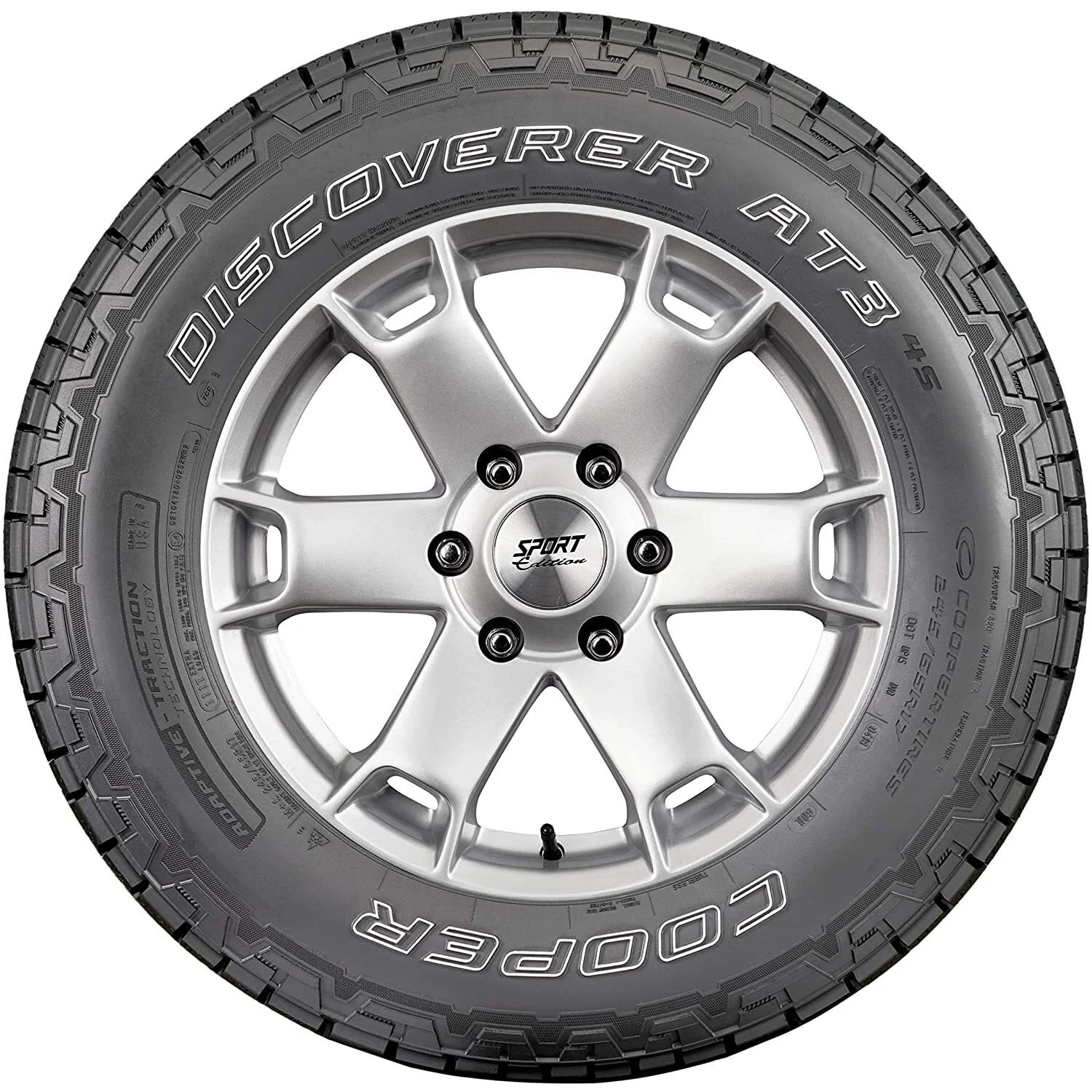 Set of 4 Cooper Discoverer A/T3 4S 275/60R20 115T Tires