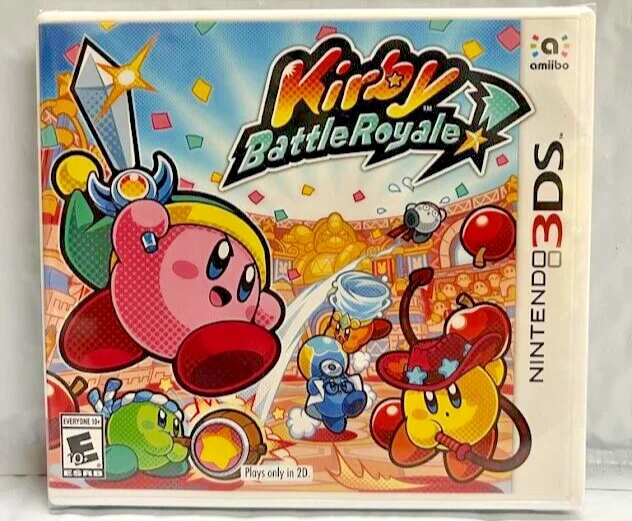 Brand New Game Bundle (Multiplayer) Kirby: Battle Royale & Triple Deluxe 3DS