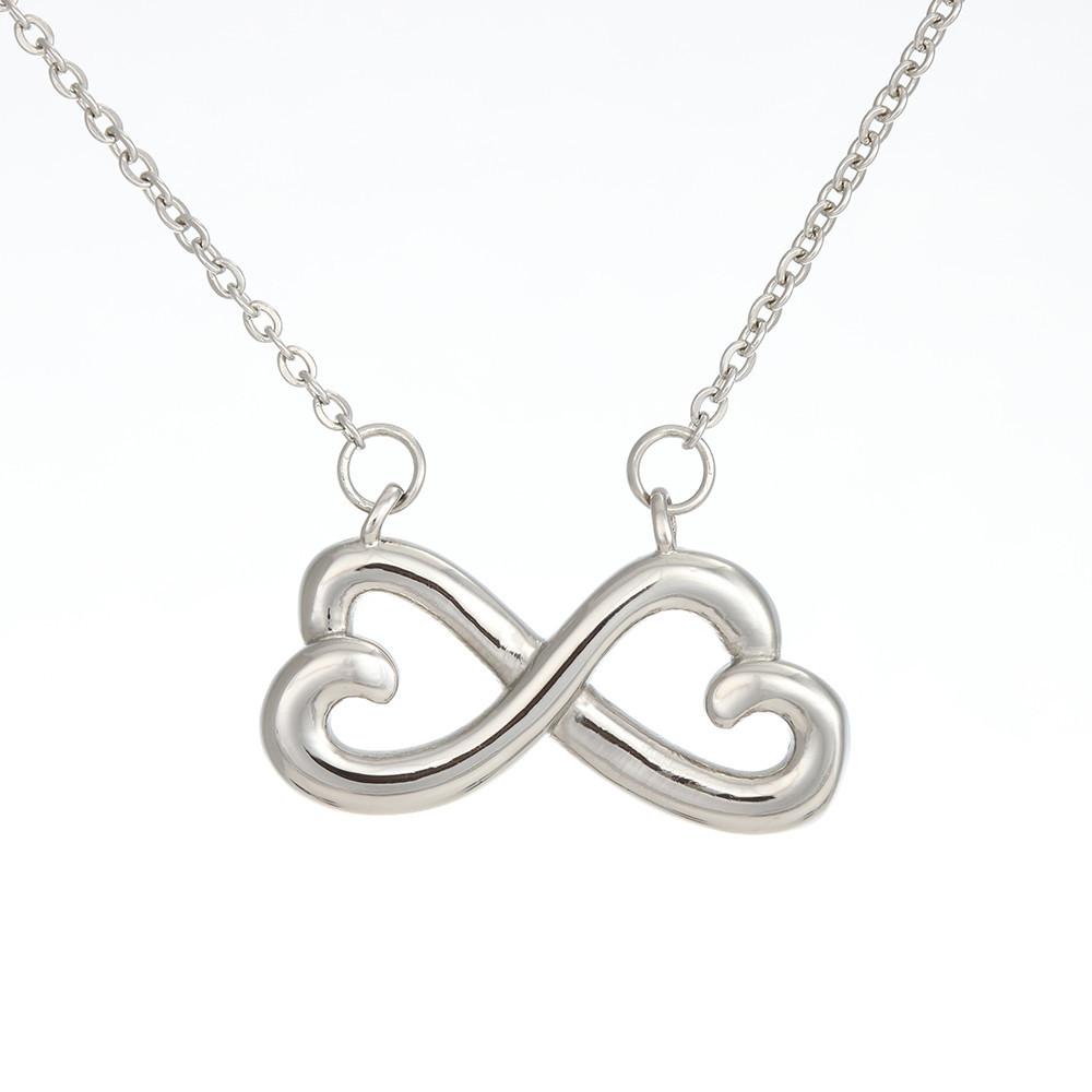To My Wife - Of All The Things - Infinity Heart Necklace