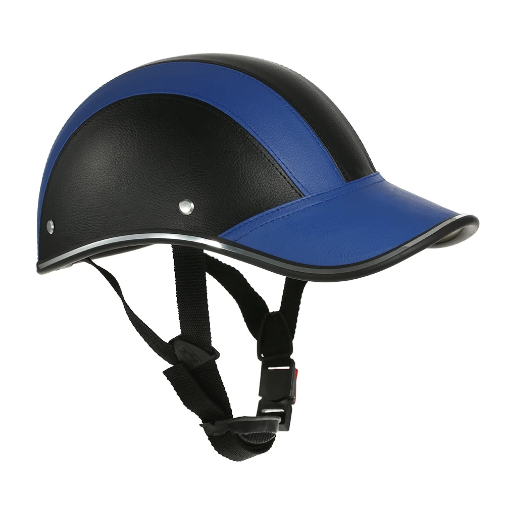 Motorcycle Helmet Half Face Baseball Cap Style with Sun Visor