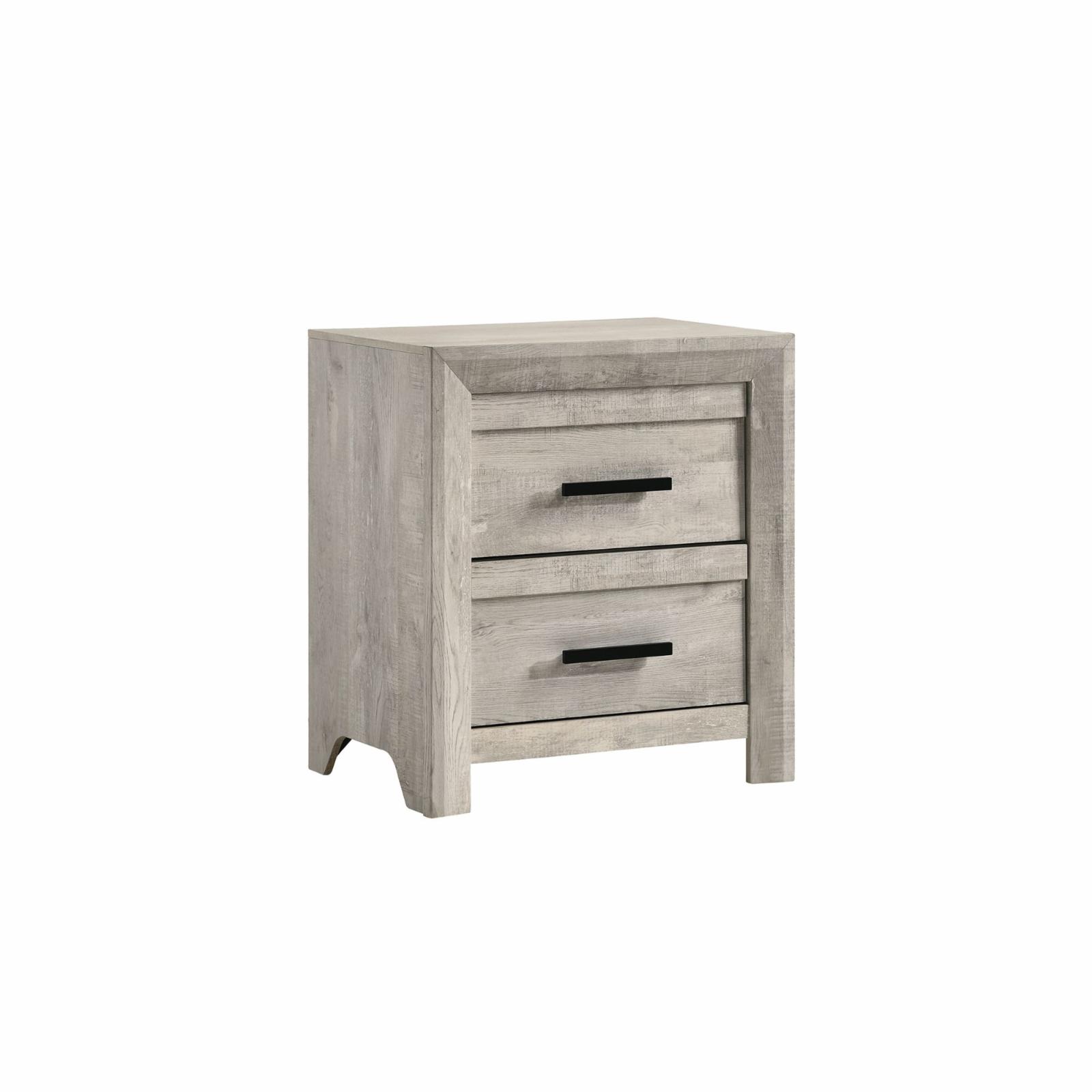 Picket House Furnishings Keely 2-Drawer Nightstand in White