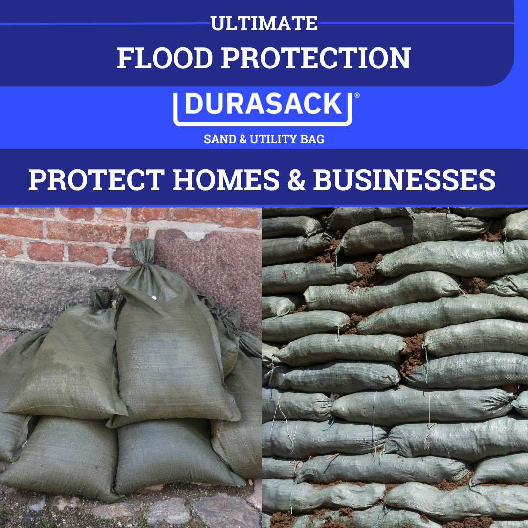 DURASACK Heavy Duty Sand Bags with Tie Strings (Bundle of 50) - 14