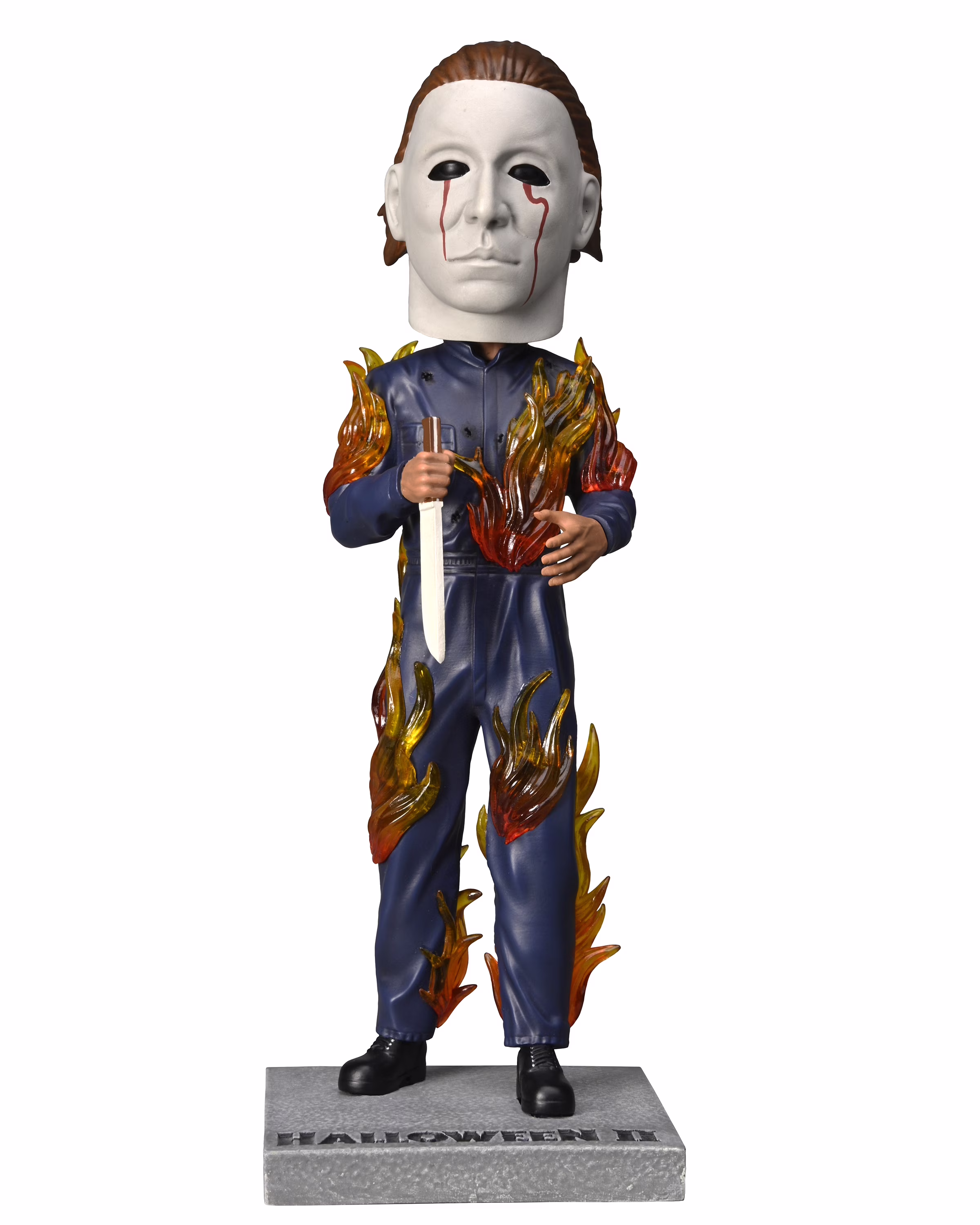 Halloween 2 - Michael Myers on Fire - Head Knocker Figure