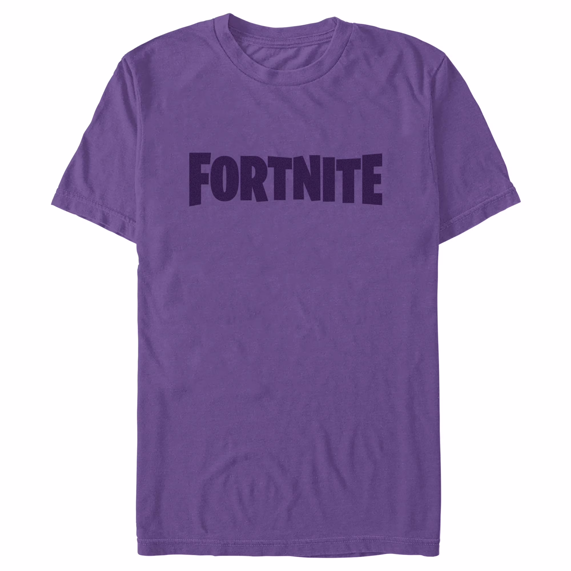 Men's Fortnite Purple Logo  Graphic Tee Purple Medium