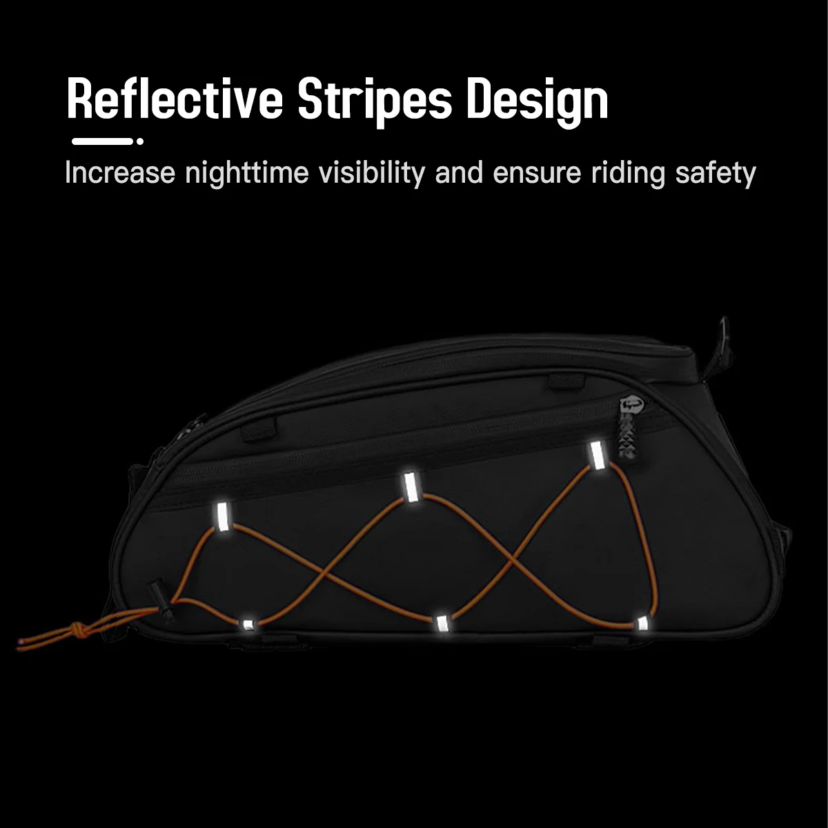 RZAHUAHU Bicycle bag,Cooler Rear Seat Cooler Cooler 2 Side Seat Cooler 2 Bike 3-in-1 Bike Waterproof Waterproof Rear Seat Bike Waterproof Rear