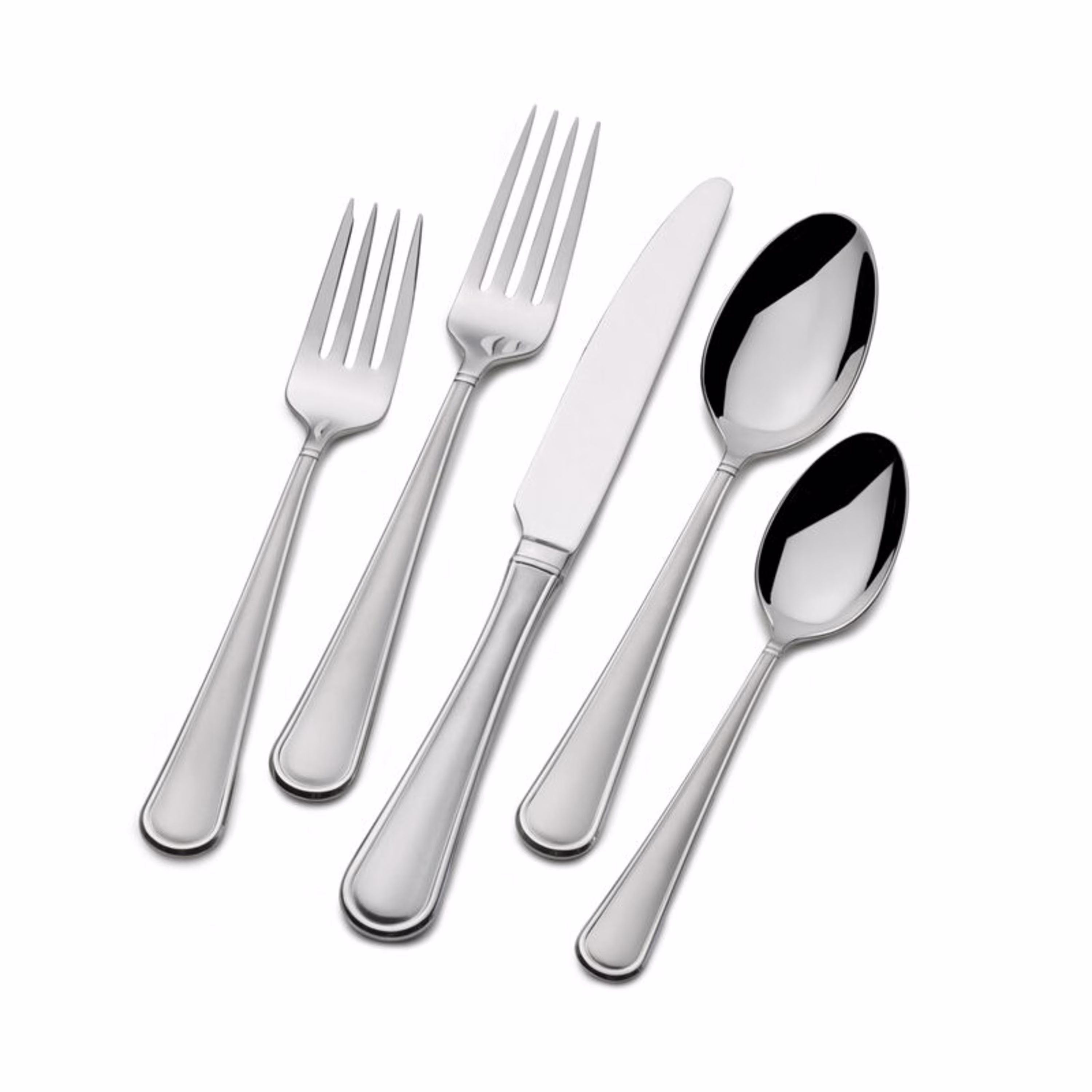 Mikasa Virtuoso Frost 75-Piece 18.10 Flatware Set, Service for 12