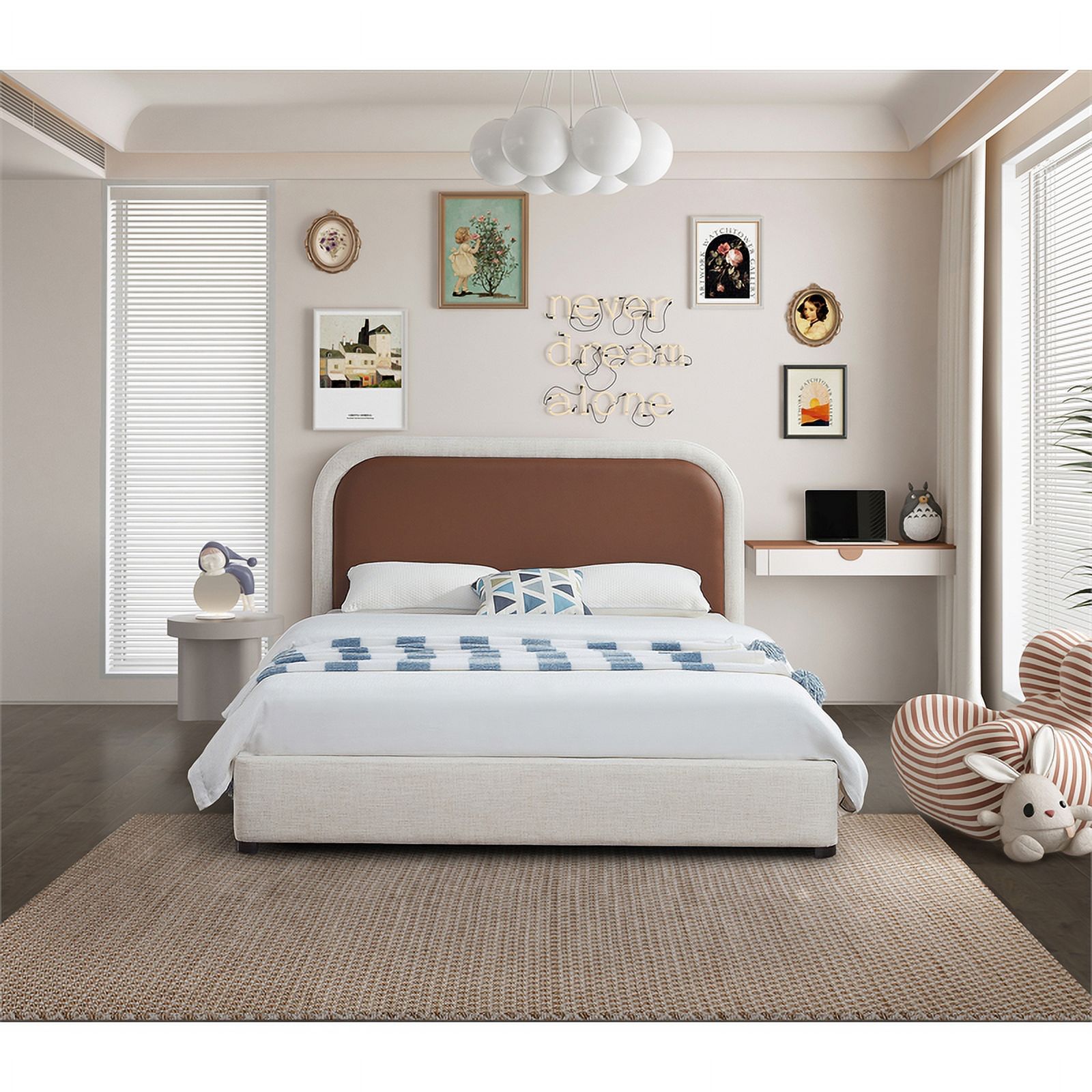 Meridian Furniture Blake Brown Full Bed