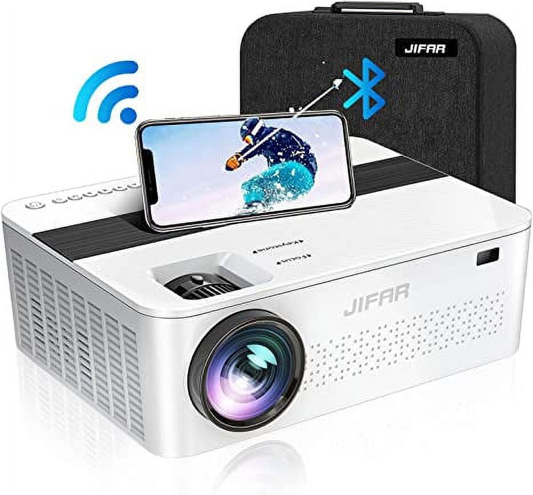 5G WiFi Bluetooth Projector 4K with 450