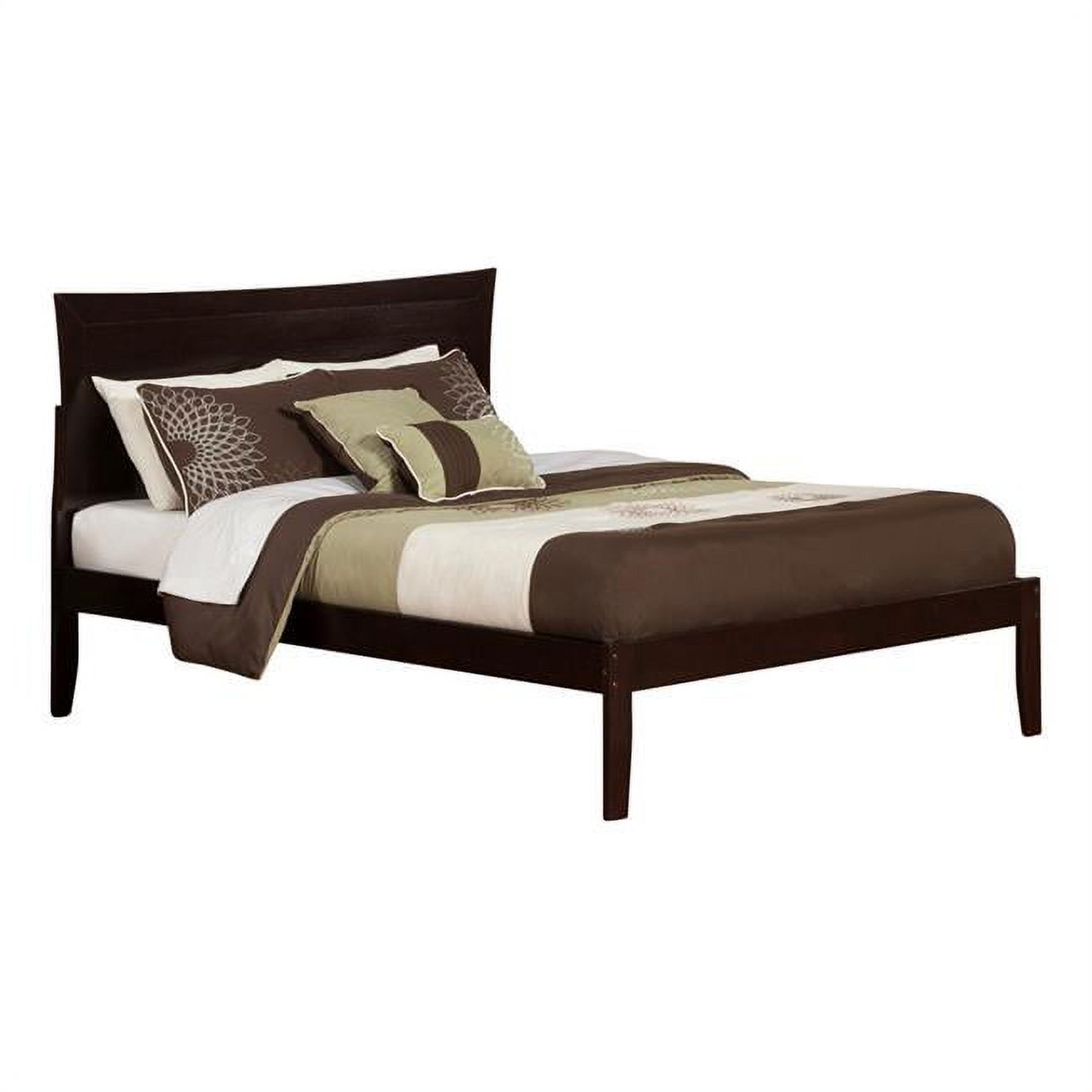 Metro Extra Large Bed with Matching Footboard - Espresso, Twin Size