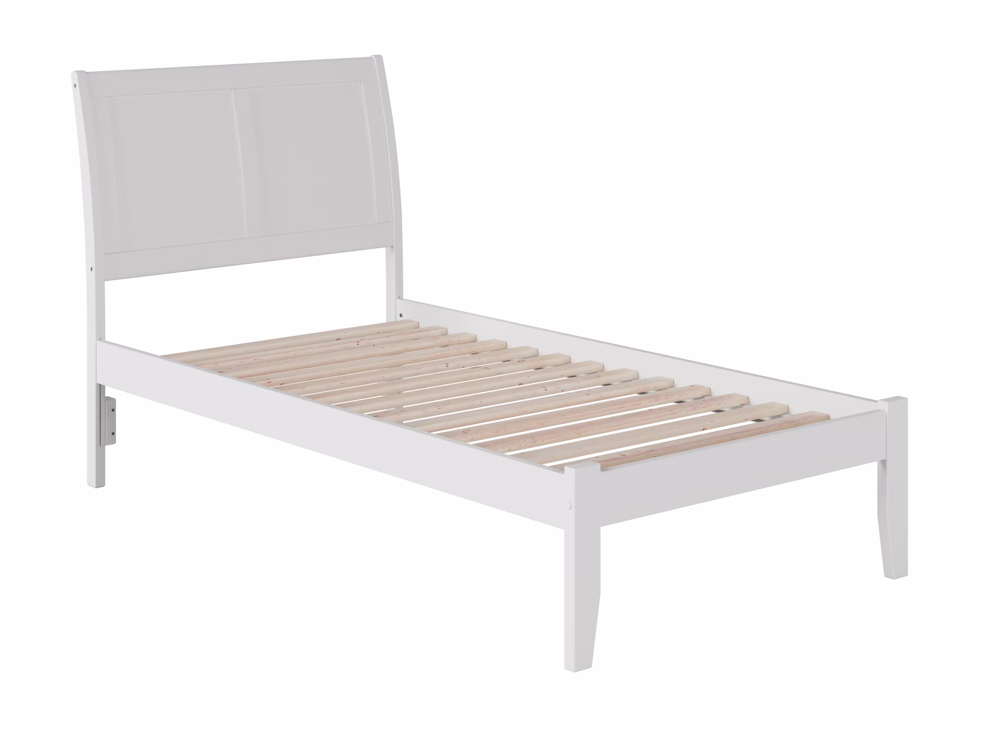 Portland Platform Bed with Open Foot Board, Multiple Colors, Multiple Sizes