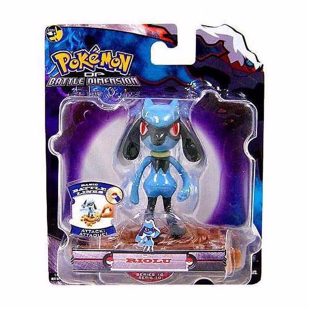 Pokemon Diamond & Pearl Battle Dimension Series 10 Riolu Action Figure