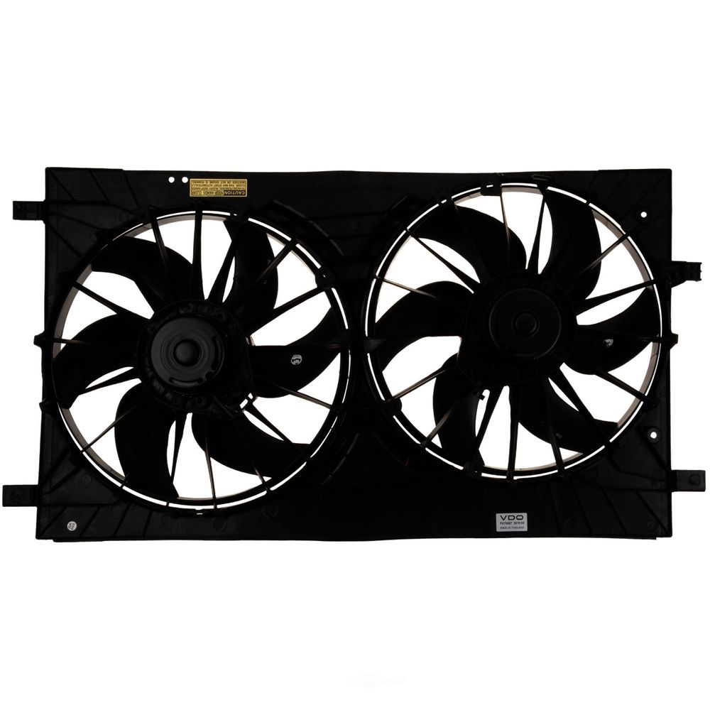 VDO FA70557 Dual Radiator & Condenser Fan Assembly Fits select: 2007-2017 JEEP PATRIOT, 2011-2014 CHRYSLER 200
