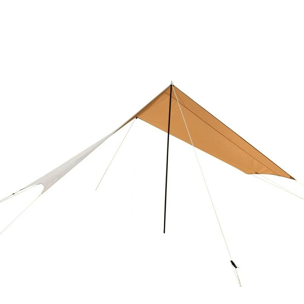 Unistrengh Bell Tent 5M Cotton Canvas Glamping Tent Yurts Waterproof Family Front Canopy Awning For 5M Tents