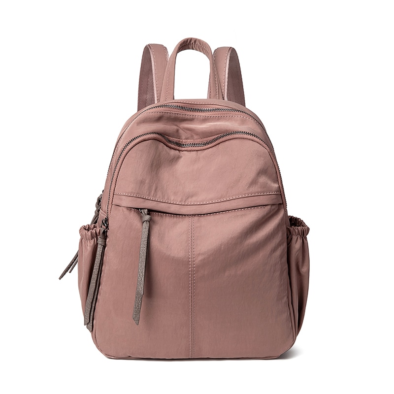 Small Backpack for Girls School Backbags Woman Two Shoulders Bags Aesthetic Schoolbag Waterproof Oxford Cloth Soft Mini Rucksack
