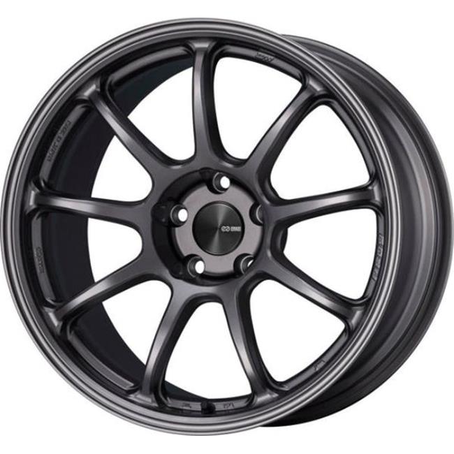 Enkei  18 x 9.5 in. PF09 5 x 114.3 mm 27 mm Offset 75 mm Bore Wheel, Dark Silver
