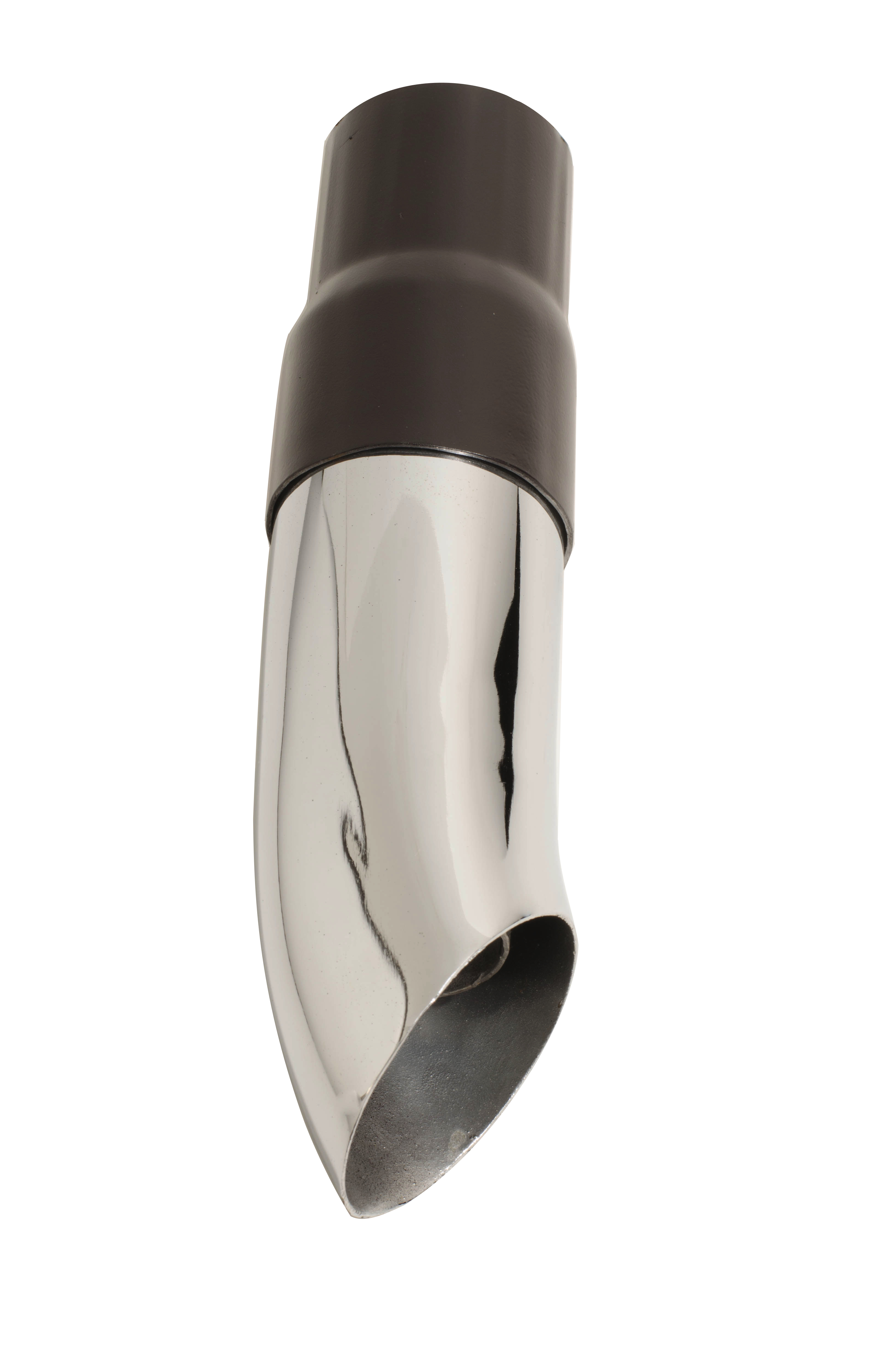 Radiant Cycles Shorty GP Exhaust Motorcycle Slipon Short Muffler Pipe for 2010-2016 Kawasaki Z1000 CHROME