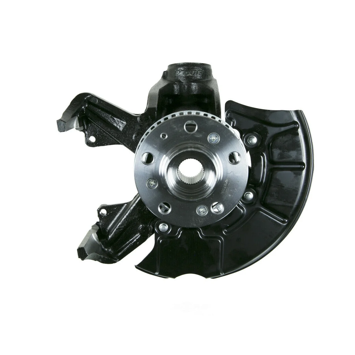 AutoShack Front Steering Knuckle and Wheel Bearing Hub Assembly 5 Lugs Driver Side Replacement for 1998-2009 2010 VW Beetle 1999-2006 Golf Jetta 2007-2010 Golf City 1.8L 1.9L 2.0L 2.5L 2.8L V6 FWD