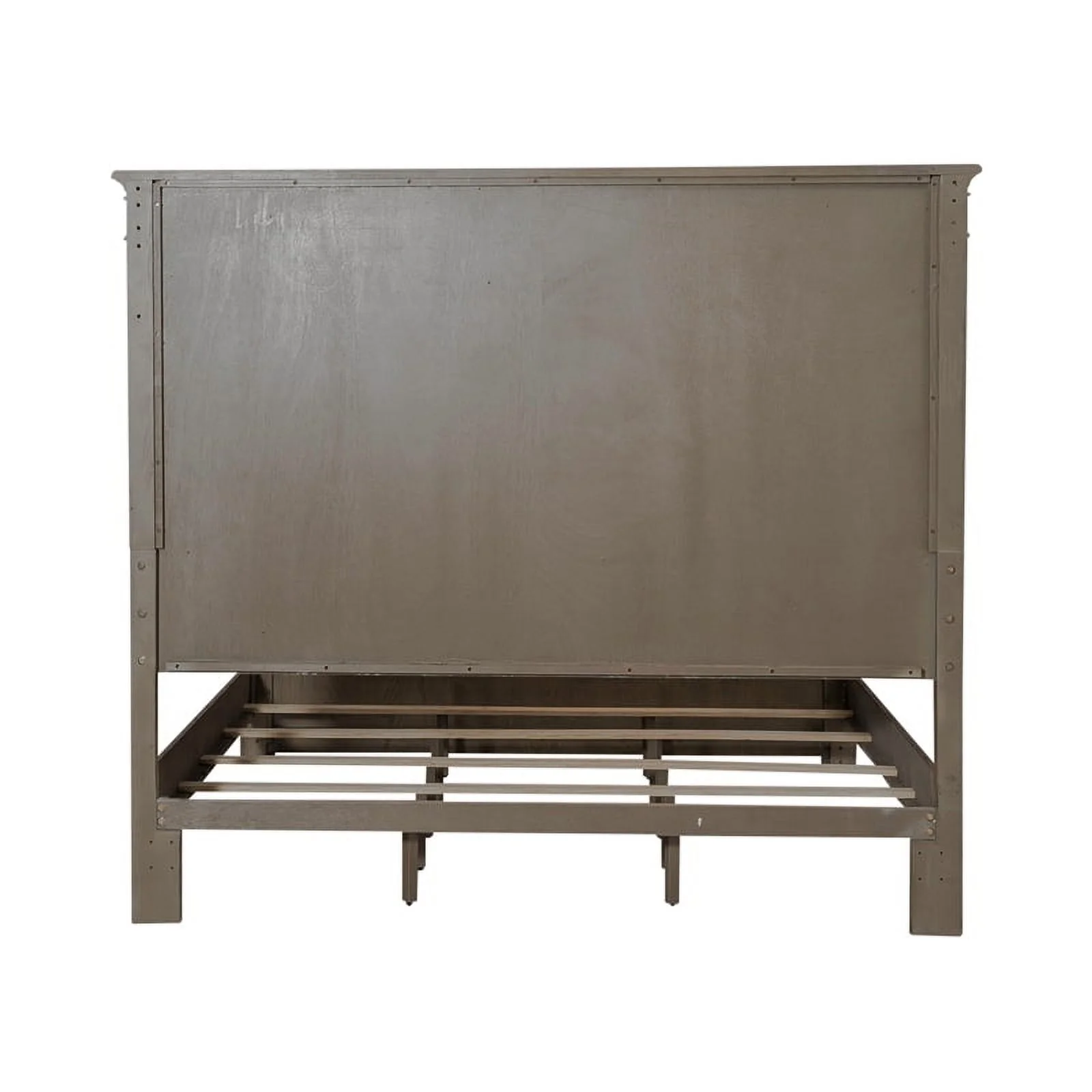 Town and Country King Panel Bed in Dusty Taupe