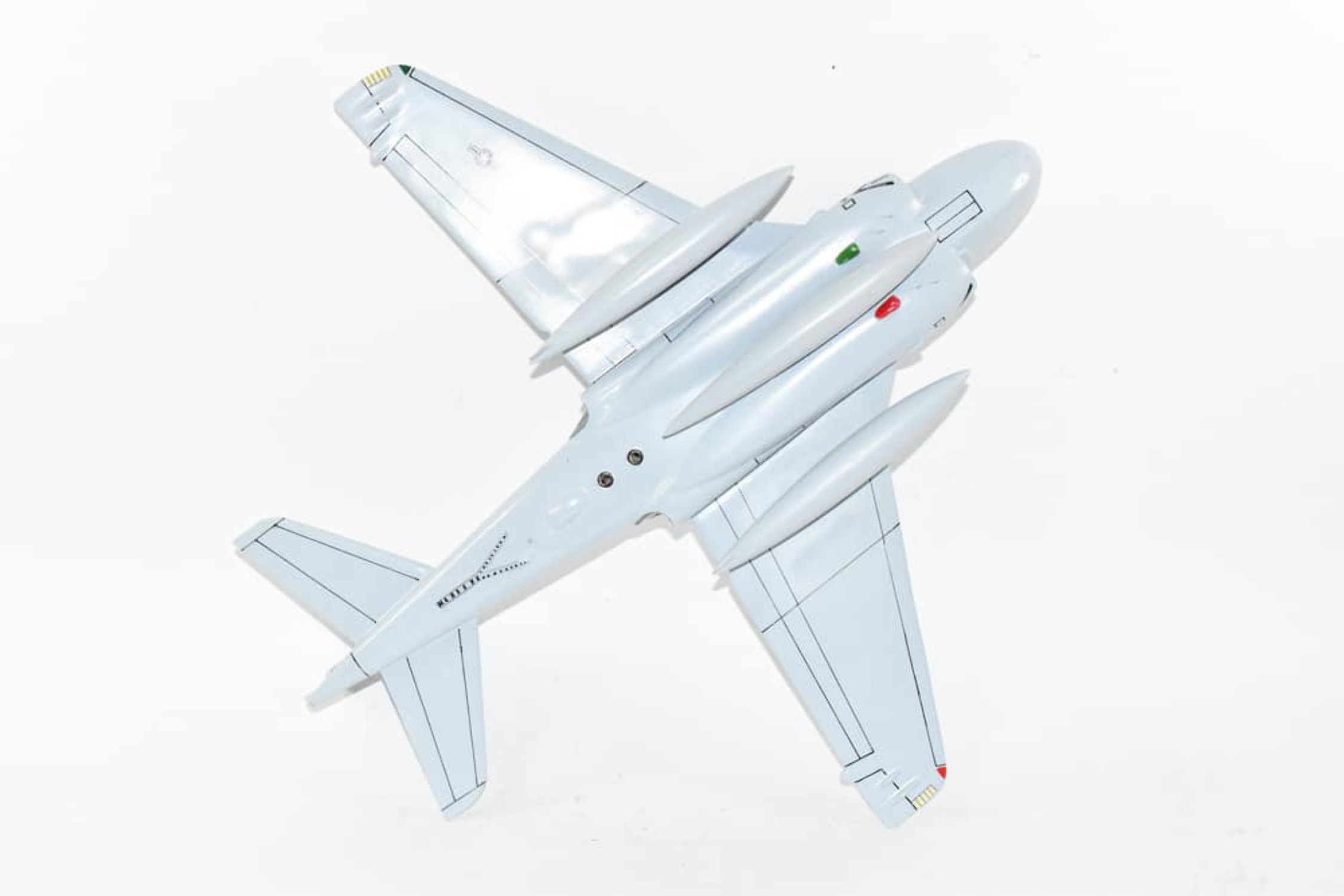 VAQ-33 Firebirds 1992 A-6A Intruder Model, 1/36th Scale, Mahogany, Navy