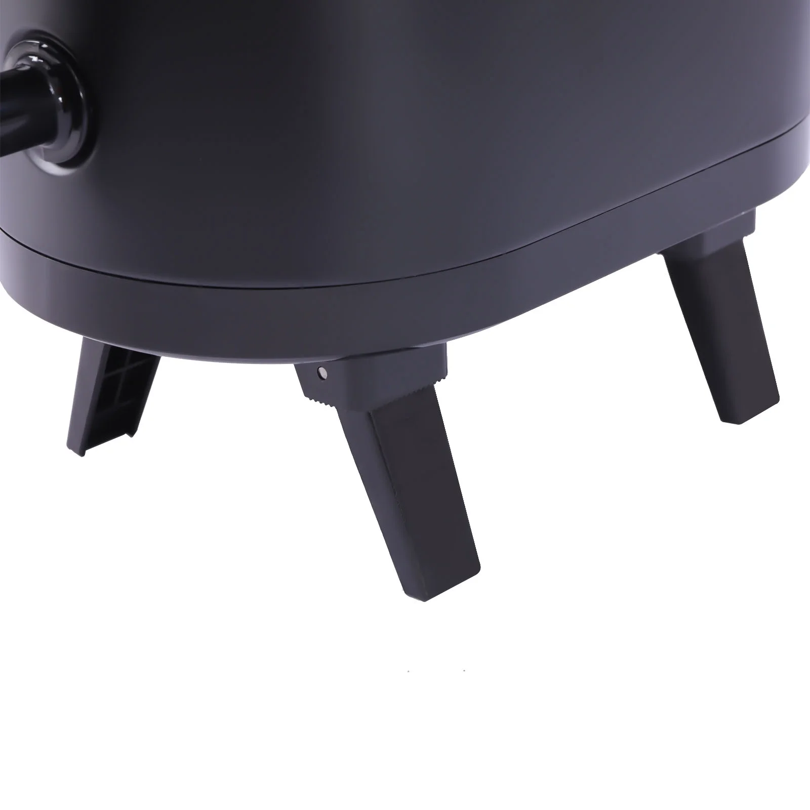 Miumaeov Insulated Beverage Dispenser – Food-grade 304 Stainless Steel Insulated Thermal Hot and Cold Beverage Dispenser with Thermometer (8L-Oval Black)