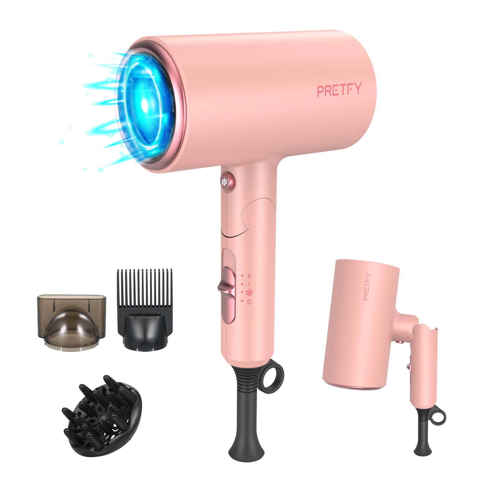 2000W Hair Dryer Large Wind Quickly Drying Hydrate Hair Household Hotel Hair Salon