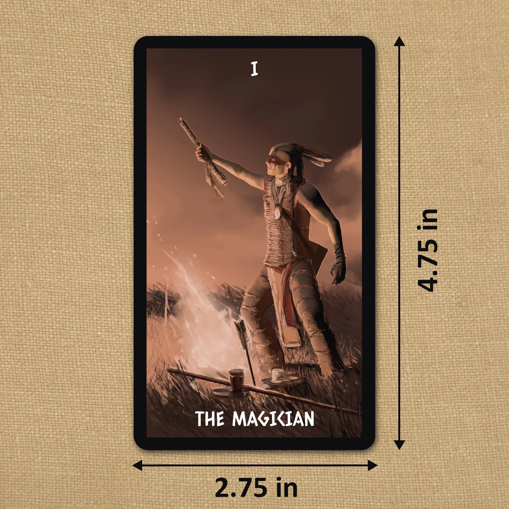 The Native Spirit Tarot by Da Brigh: 78-Card Deck and Guidebook (Cards)