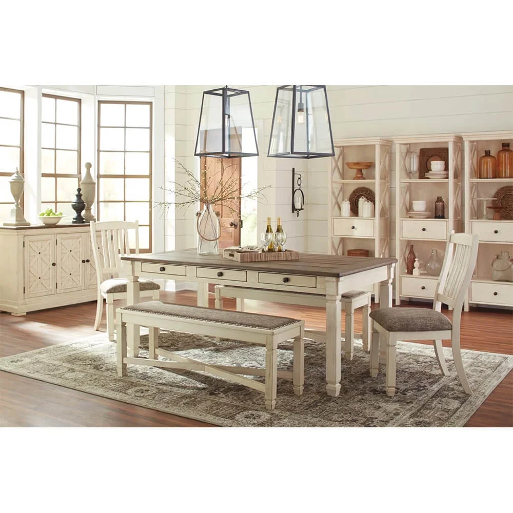 Ashley Furniture Bolanburg Dining Table in White