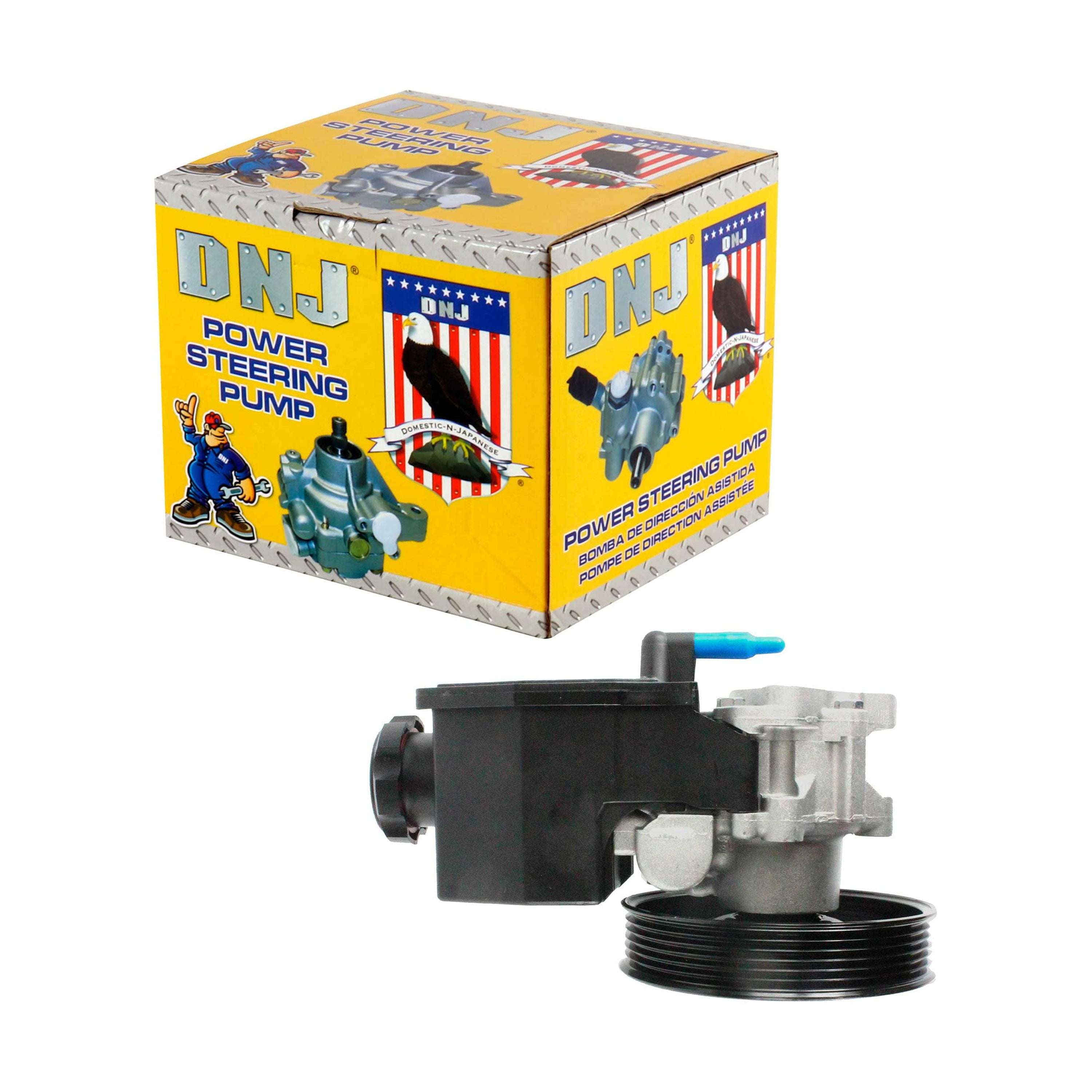 DNJ PSP1240 New Power Steering Pump w/Reservoir Fits Cars & Trucks 96-04 Mercedes 2.2L DOHC Fits select: 1999-2004 MERCEDES-BENZ SLK, 1996-2000 MERCEDES-BENZ C