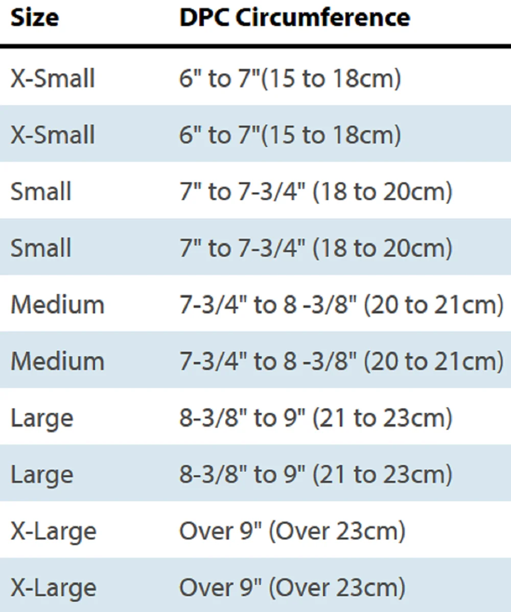 Comfort Cool D-Ring Thumb & Wrist Orthosis, Firm, Right, Large