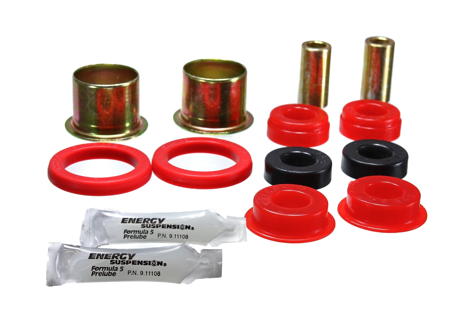 Energy Suspension Fd Cntrl Arm Bushings - Red Fits select: 1996 FORD F150, 1994 FORD RANGER