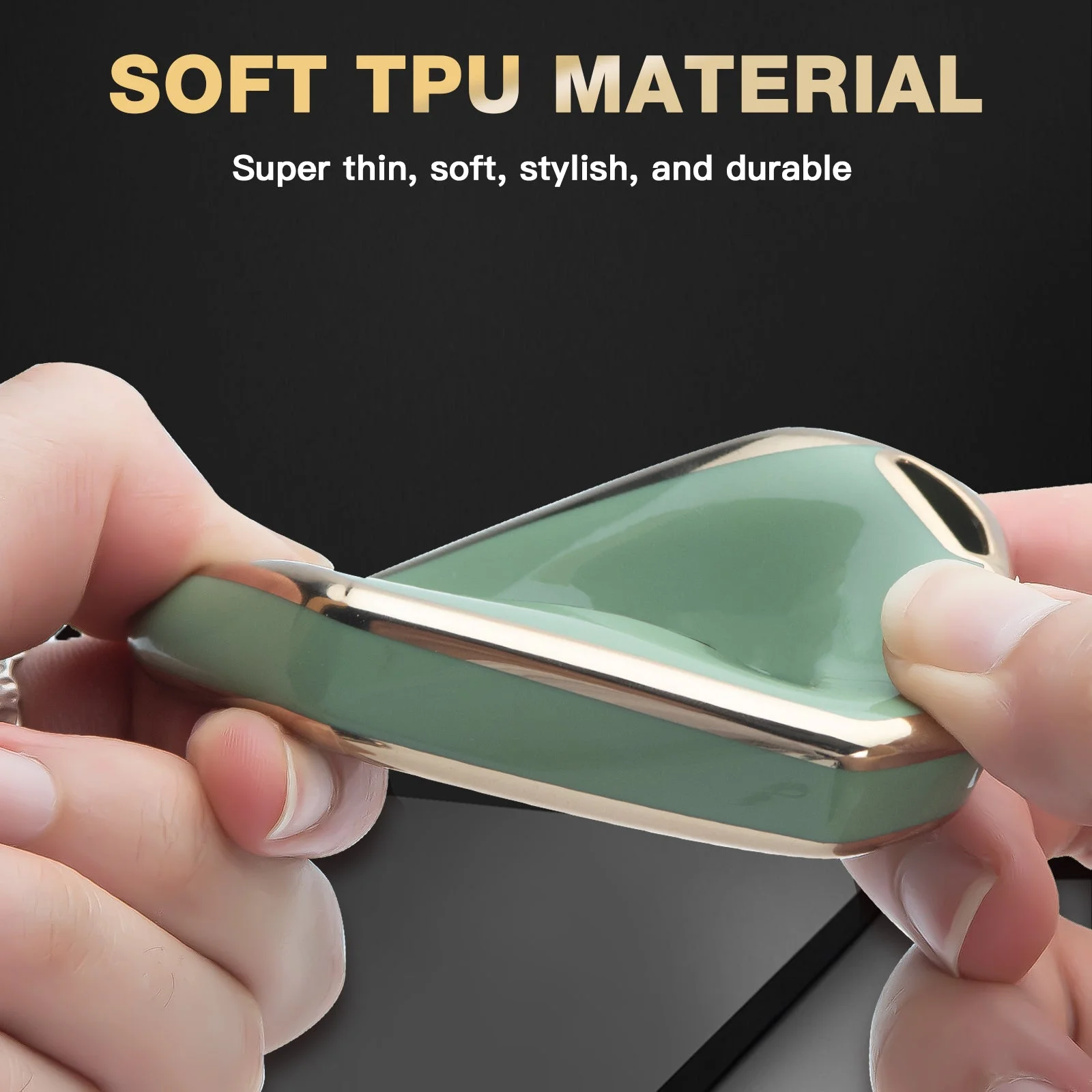 Xotic Tech 2Pcs Black Soft TPU 3-Button Full Protection Smart Remote Control Key Fob Cover Shell Case Holder Compatible with Audi A3 A1 A3 A6 Q2 Q3 Q7 TT TTS R8 S3 S6 RS3 A6L etc.