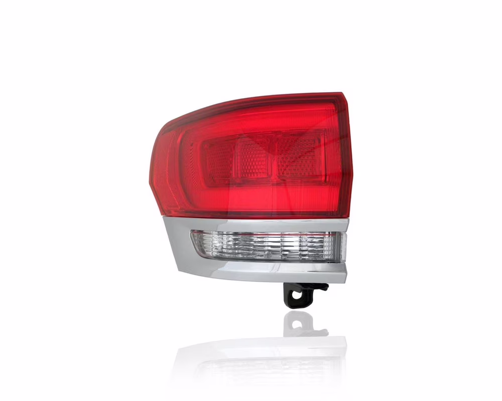 Tail Light Assembly - Compatible/Replacement for '19-19 Jeep Grand Cherokee Altitude/Laredo/Limited/Limited X/Upland, 19-21 High Alltitude/Overland/Summit - Left Hand - Driver - 68110017AG - CAPA