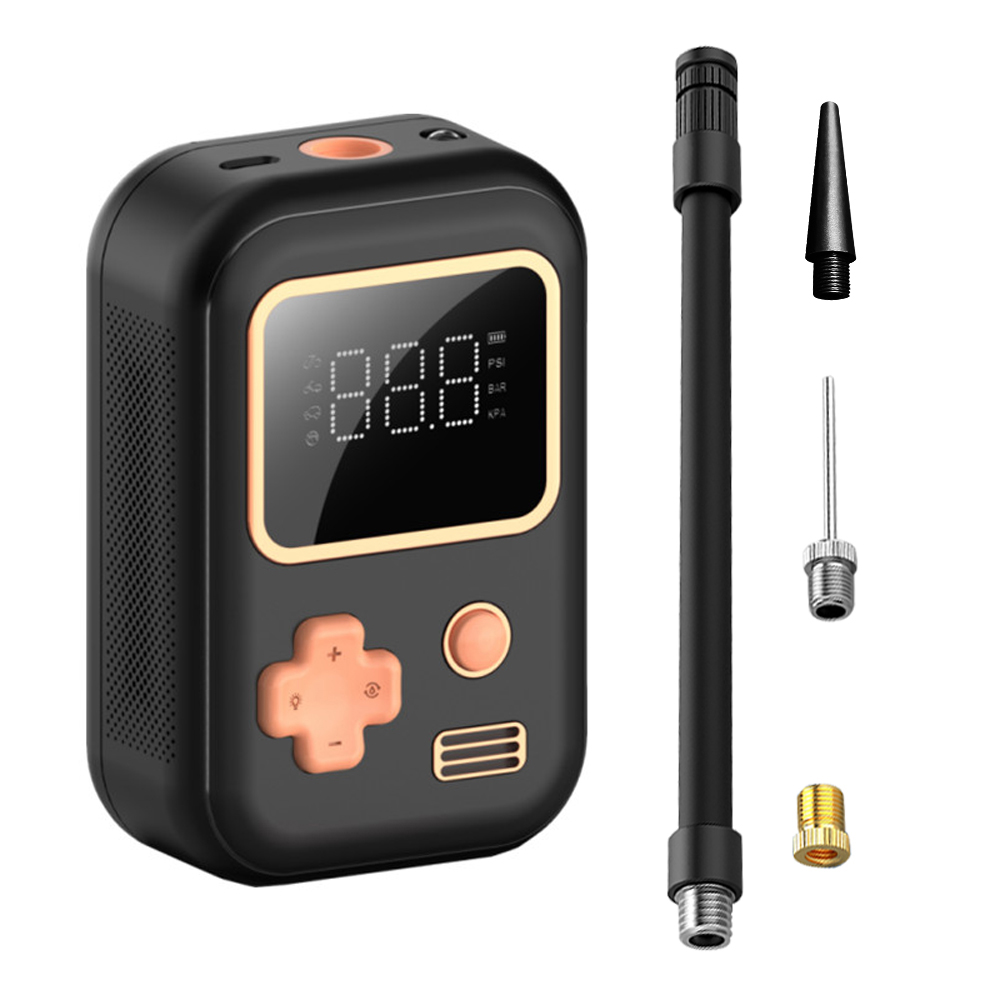 Lixada Handheld Car Air Pump 150PSI Cordless Compressor Electric Tire Inflator LED Auto-Off for Motorcycle Tires Balls Portable