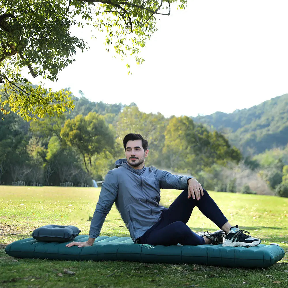 Aerogogo Self Inflating Air  Mattress GM2: One-button Inflatabe Mattress (Double)