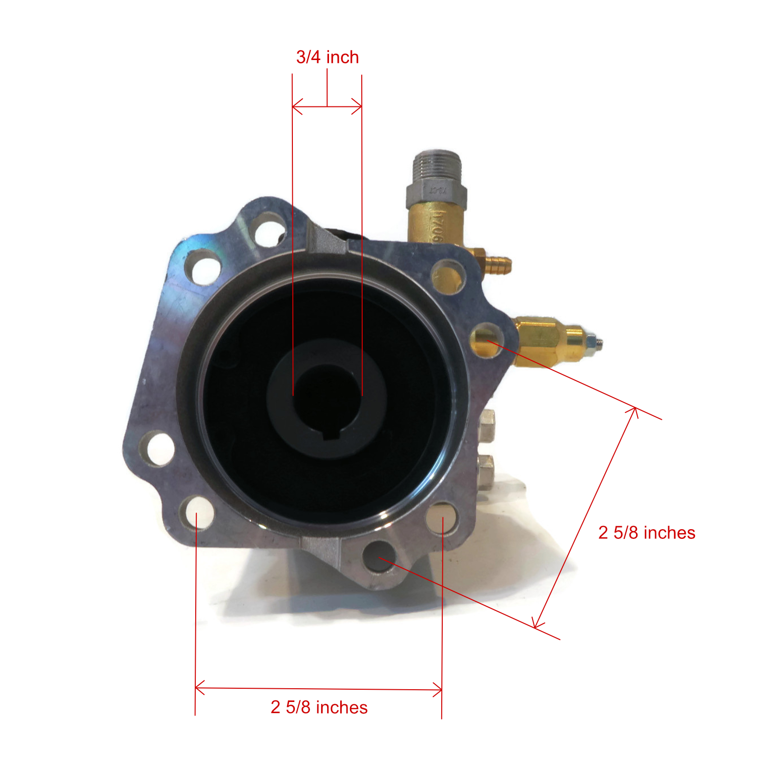 Annovi Reverberi | Genuine OEM 3000 PSI Pressure Washer Water Pump fits Powerstroke PS80544 by The ROP Shop