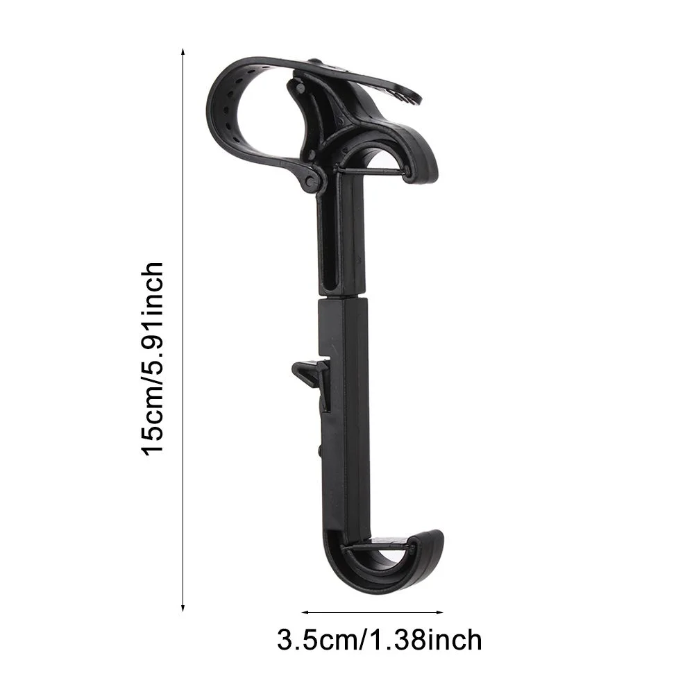 Universal Creative Stretchable Multifunctional Phone Stand Steering Wheel Phone Clip Mount Holder GPS part Bracket BLACK