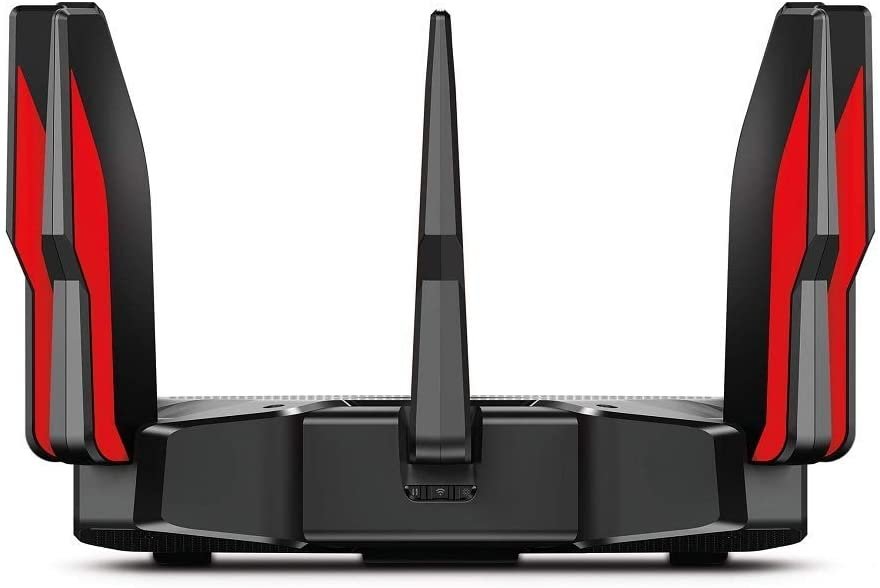 TP-Link - Archer AX11000 Tri-Band Wi-Fi 6 Router - Black/Red Renewed