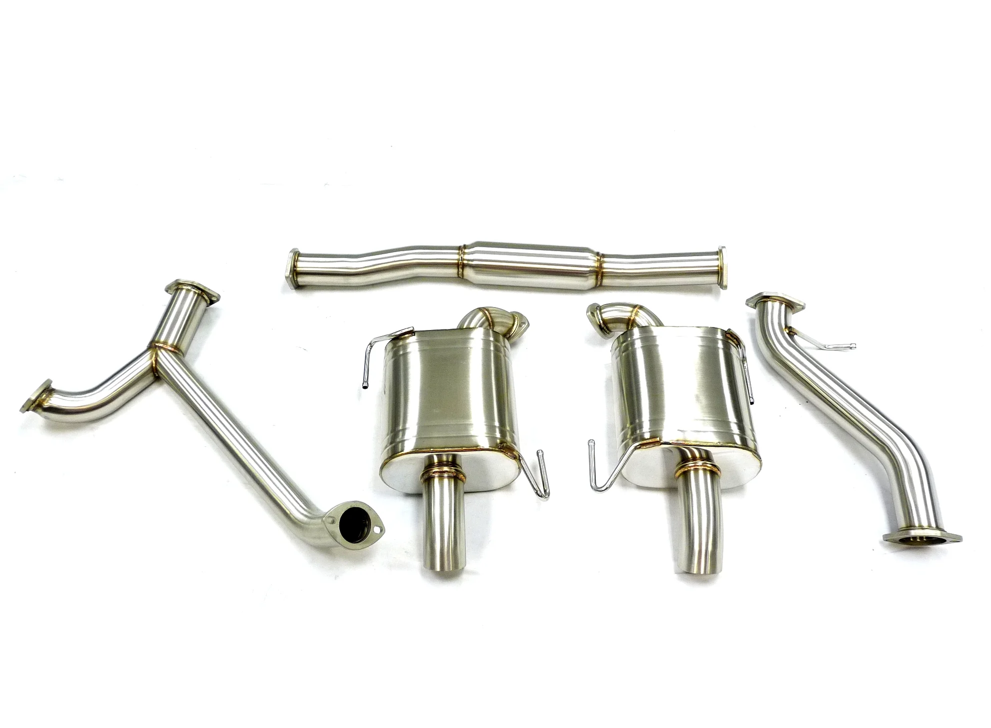 Stainless Steel Catback Exhaust Fitment For 05 to 09 Subaru Legacy GT Sedan/Wagon, Outback XT By MHP