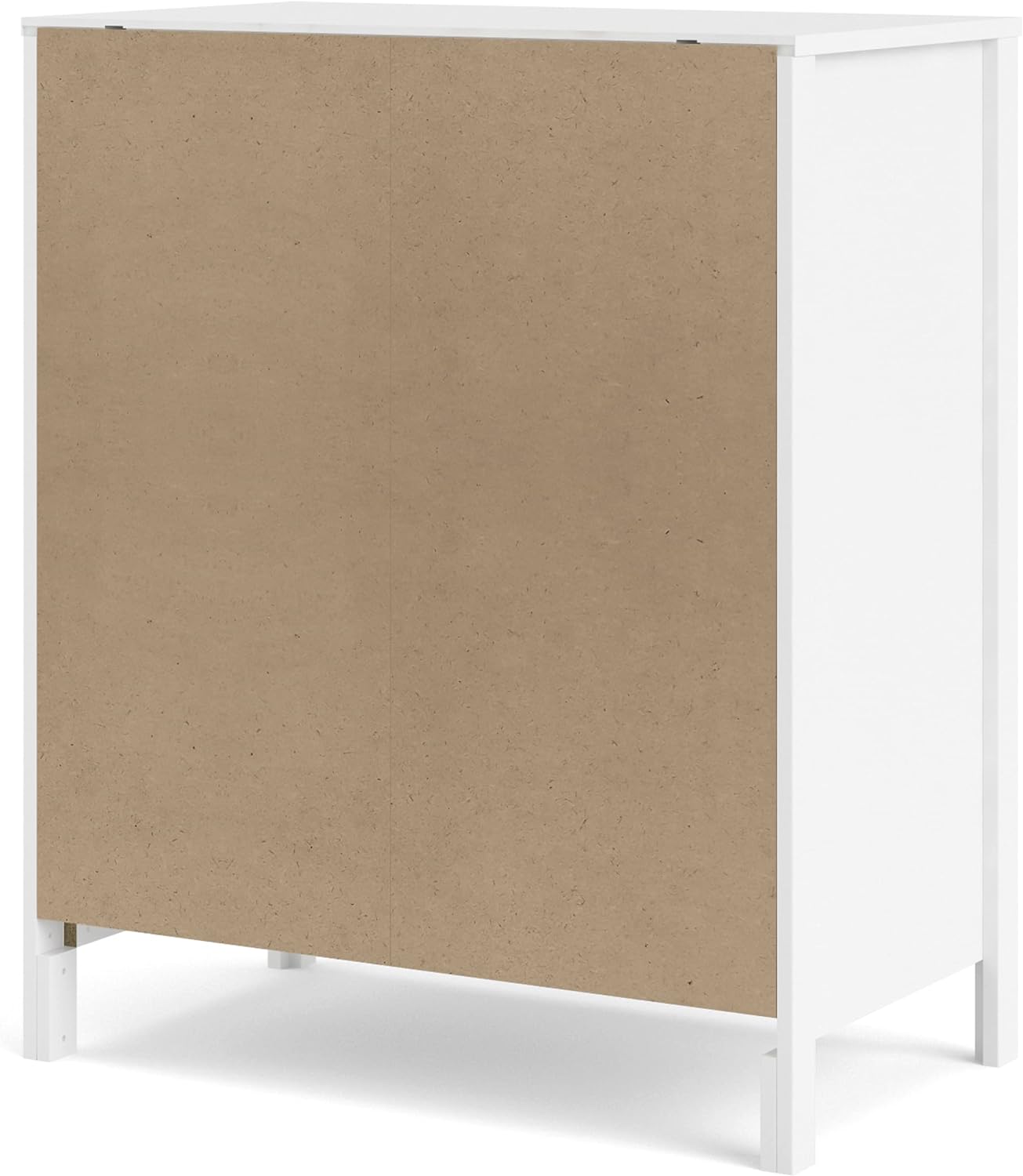 5 Drawer Chest, White