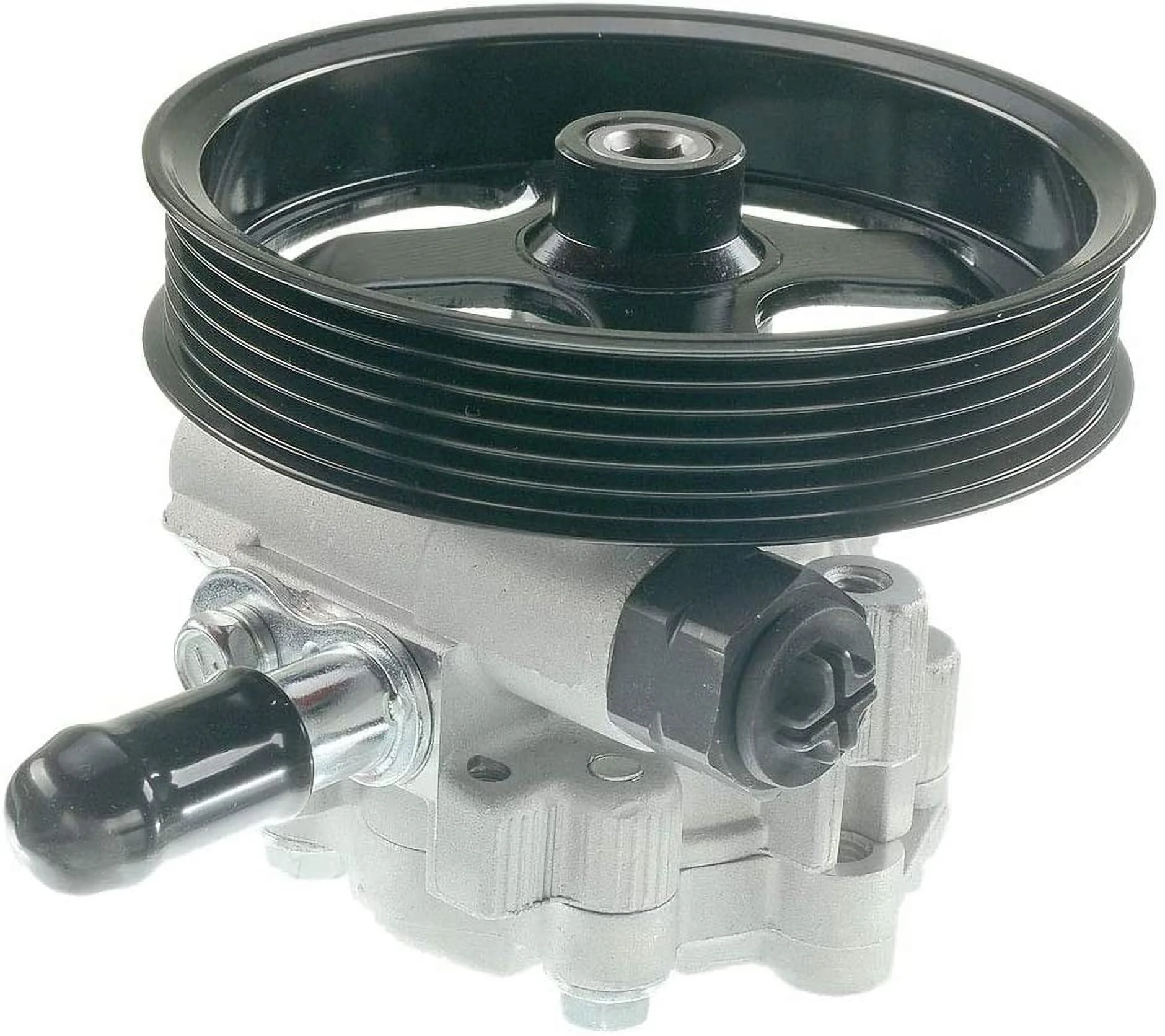 A-Premium Power Steering Pump with Pulley Compatible with Land Rover LR3 Range Rover Sport 2005-2009 V8 4.2L 4.4L