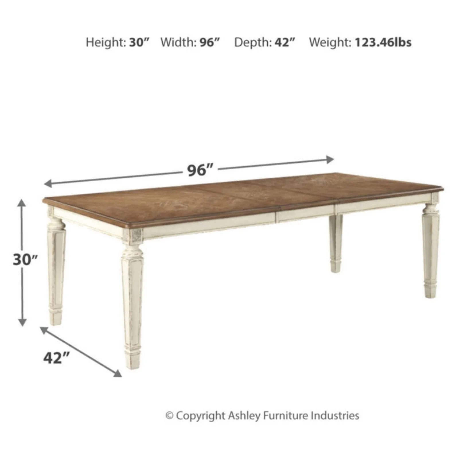 Ashley Furniture Realyn 96