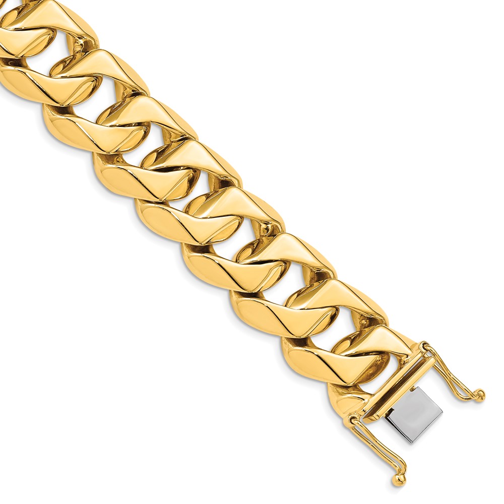 14k 19mm Hand-Polished Traditional Link Chain