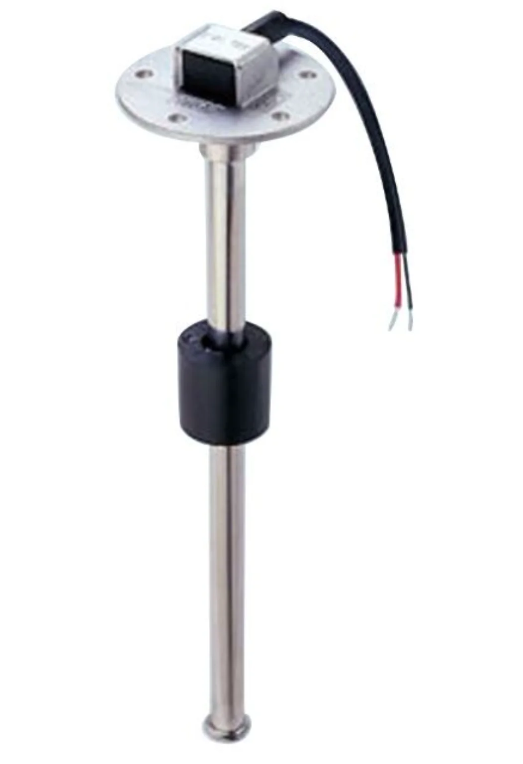 12x36 End Fill Round Spun Aluminum Gas Tank with KUS-WEMA Sending Unit -17 Gallon - 3/8 NPT