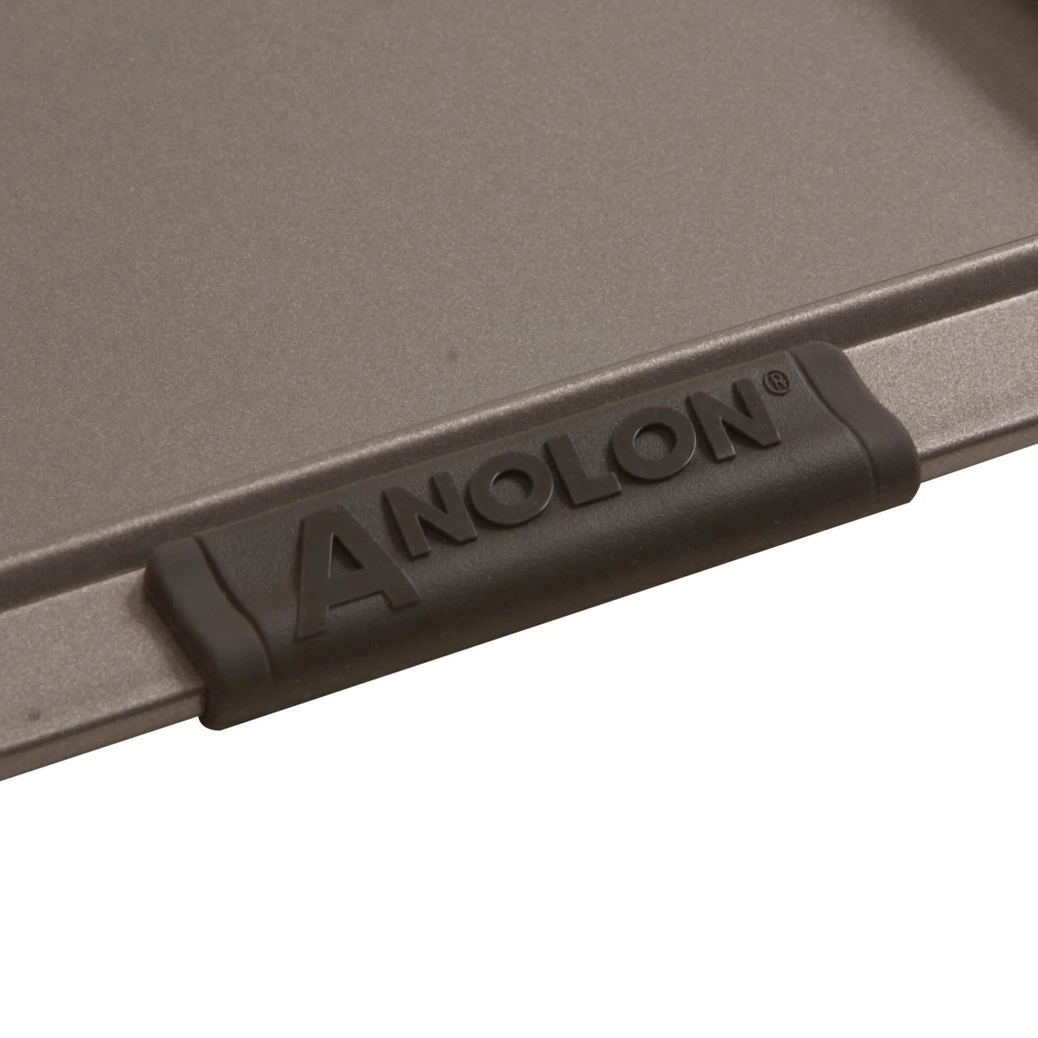 Anolon Advanced Bakeware Nonstick Cookie Sheet, 11-Inch x 17-Inch, Gray with Silicone Grips