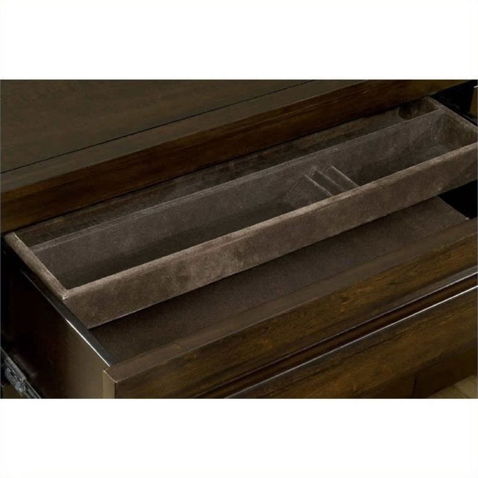 Bowery Hill Dresser in Chocolate Brown