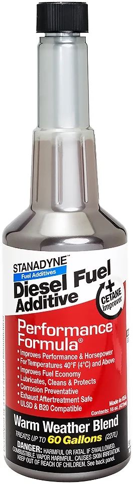 Stanadyne Performance Formula Warm Weather Blend | Pack of 4 Pint Bottles | Stanadyne # 43570