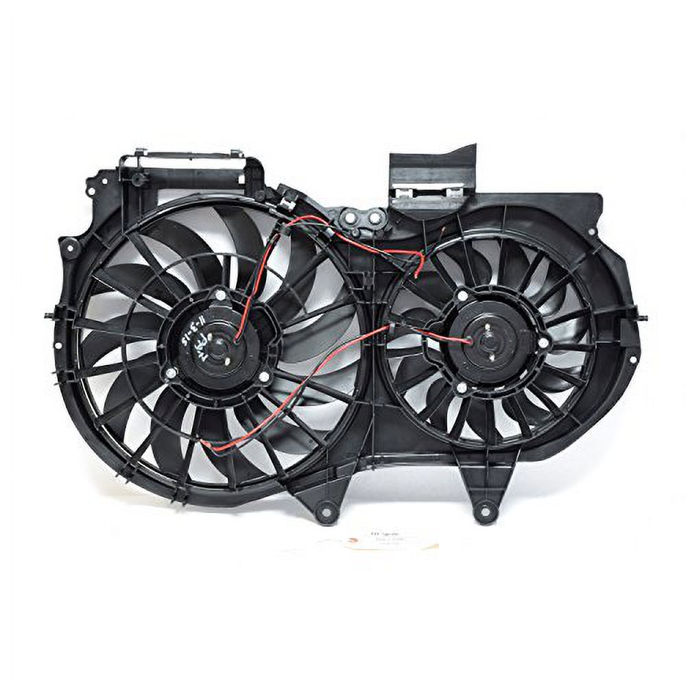 Dual Radiator and Condenser Fan Assembly -- Radiator-Condenser Fan Assy Fits select: 2008 AUDI A4 S-LINE 2.0T TURBO, 2007 AUDI A4 2/TURBO