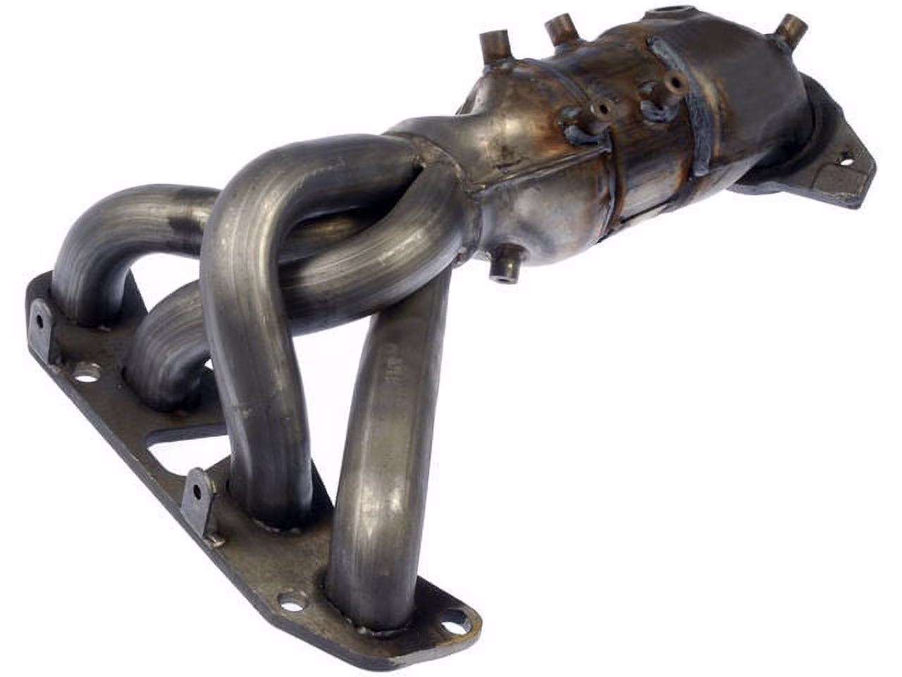 Exhaust Manifold with Integrated Catalytic Converter - Compatible with 2002 - 2003 Nissan Altima 2.5L 4-Cylinder